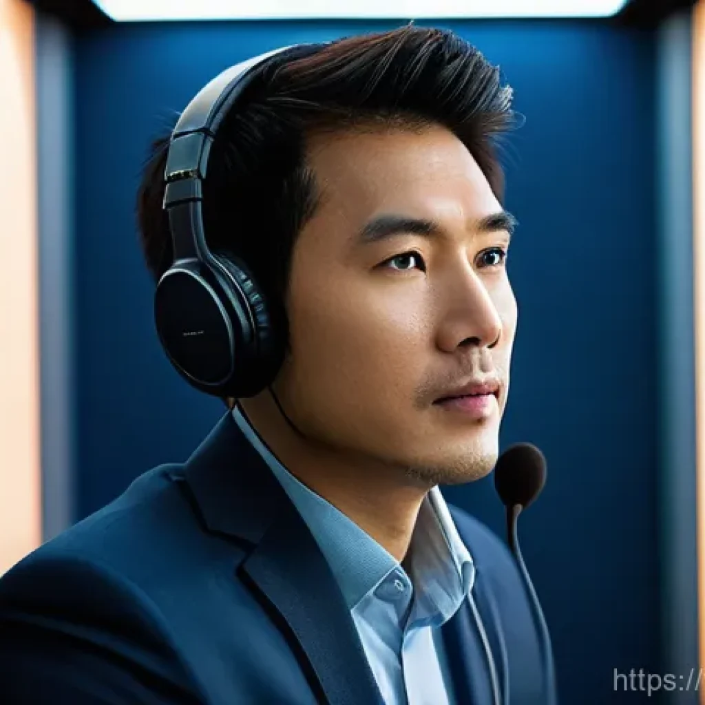 동시통역 훈련 - **Prompt 1: Intense Focus of a Simultaneous Interpreter**
    A highly detailed, realistic photograp...