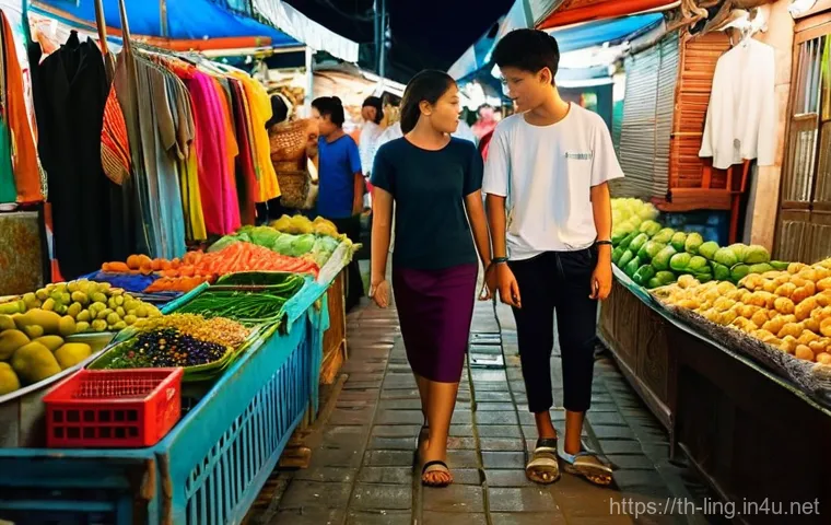 비언어적 의사소통 - The Power of Eye Contact and Genuine Connection**

Prompt: "Two young adults, a man and a woman in t...